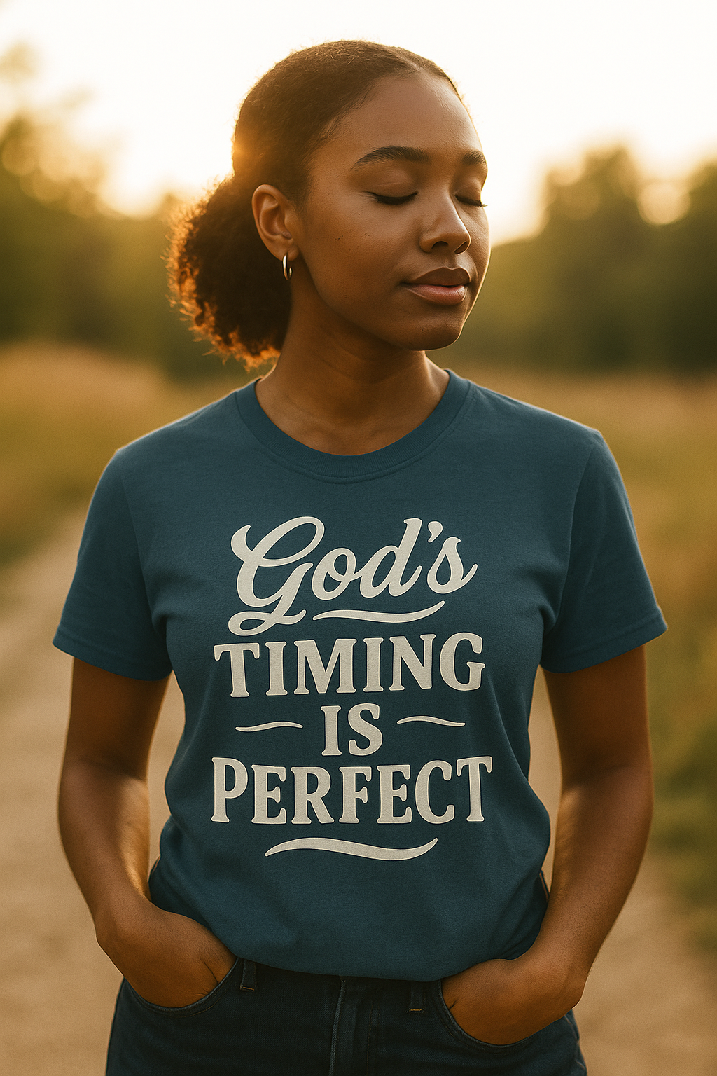 God’s Timing Is Perfect –Faith T-Shirt